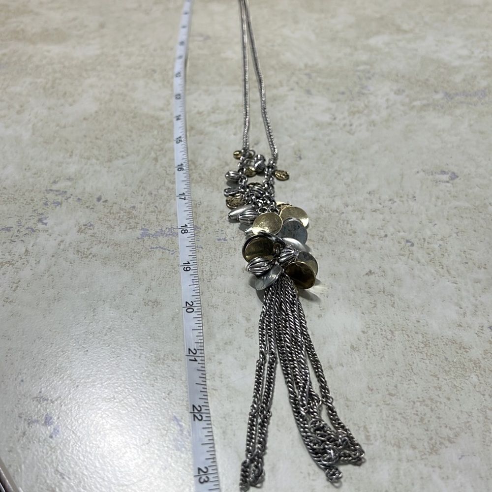 Ruby Rd Silver & Gold Tone Necklace - Picture 6 of 7